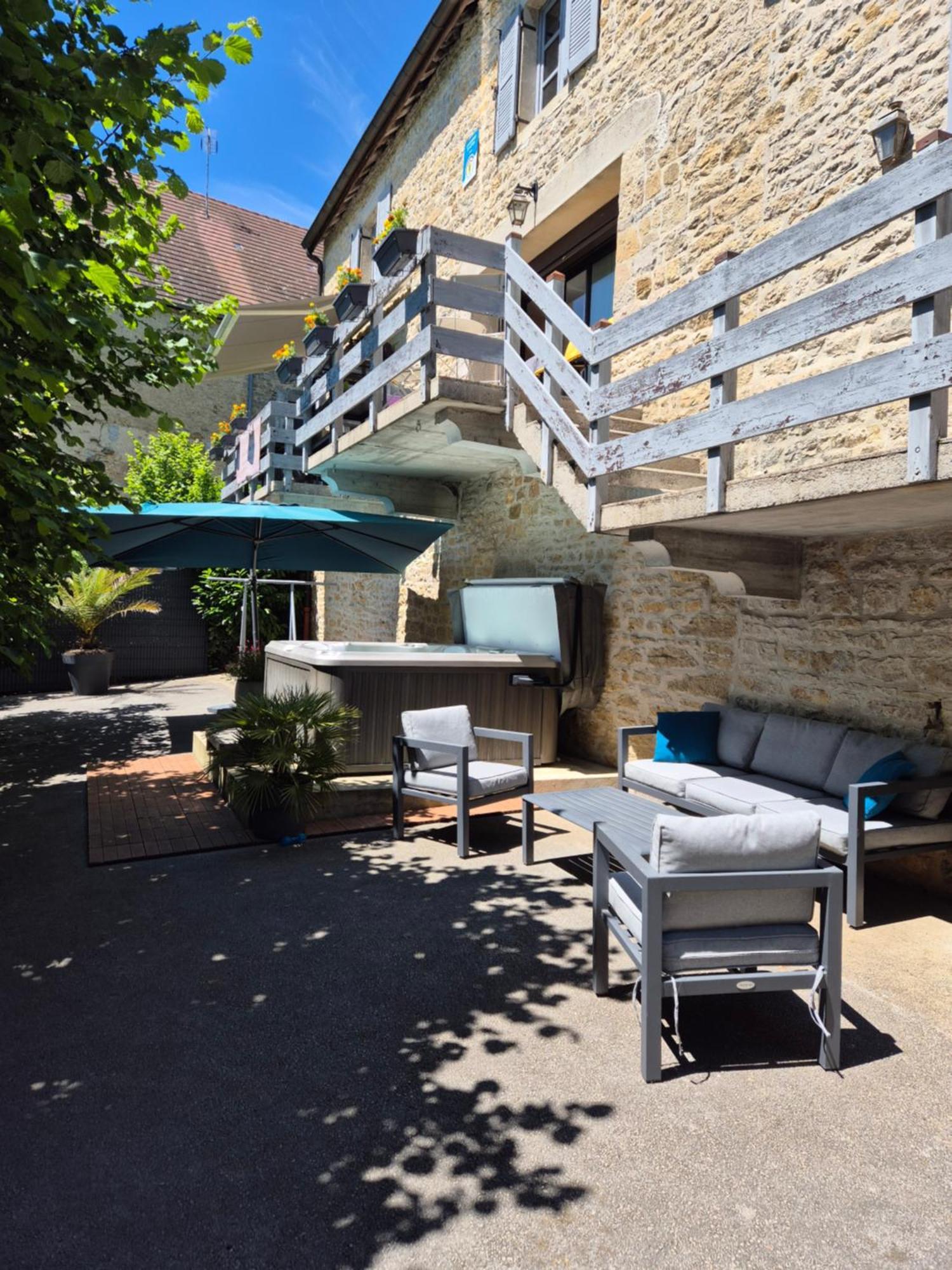 Au Lavoir du Serein Les Lavandières Saint-Germain-lès-Arlay Esterno foto